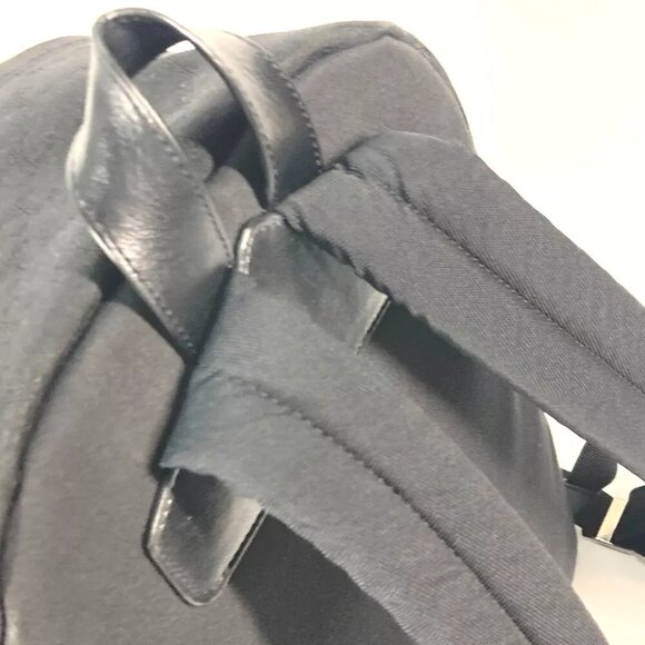 CELINE Triomph logo bag backpack Backpack Canvas / Leather Black main image 4